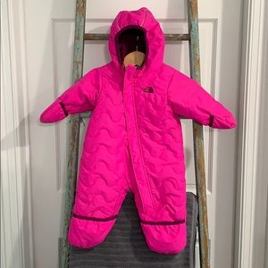 The North Face infant snowsuit